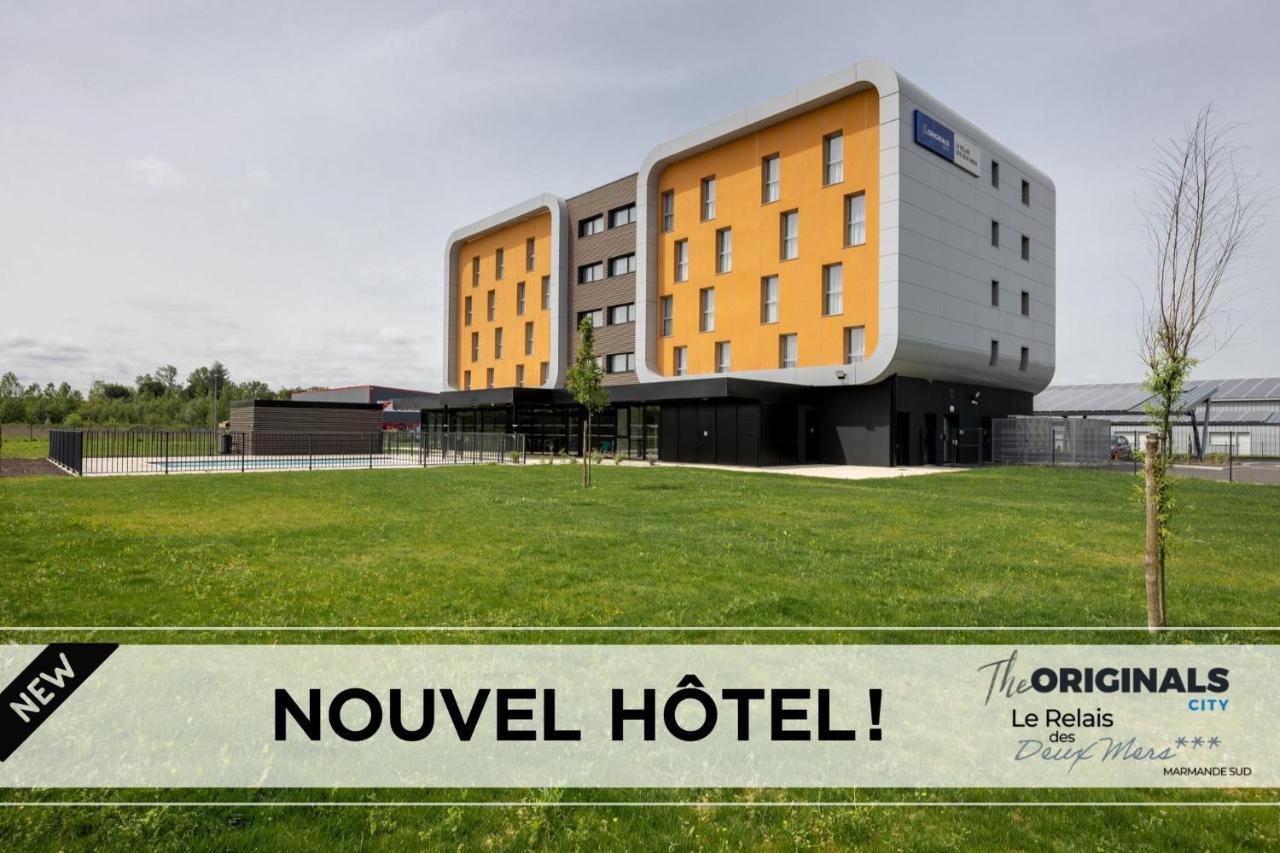 The Originals City, Hotel Le Relais Des Deux Mers, Marmande Sud Exterior photo